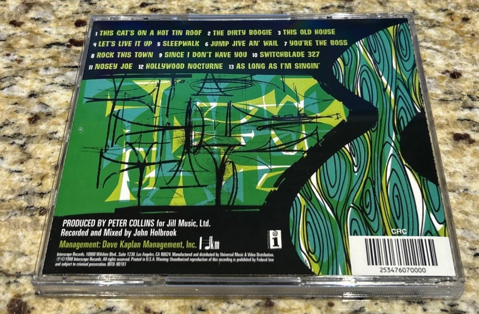 THE BRIAN SETZER ORCHESTRA- THE DIRTY BOOGIE CD INTERSCOPE Foto 3 de 3