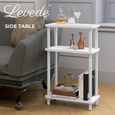 Levede Slim 3-Tier Side Table Narrow Sofa End Table