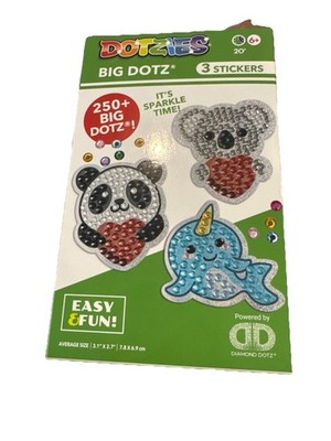 Diamond Dotz DOTZIES 3 STICKERS Multi Pack LOVE YOU CHUMS Diamond Painting Kit