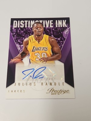 2015-16 Prestige JULIUS RANDLE DI-JR Distinctive Ink Auto 23/49
