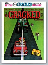 1978 Fleer Cracked Magazine Cards #16 Dartboard Decision Maker