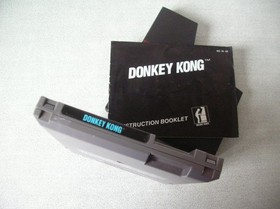 Jeu Nintendo Nes Donkey Kong NES-DK-EEC + &eacute;tui + notice retro gaming jeu vid&eacute;o