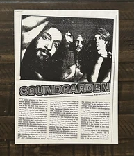 "Soundgarden" Press Kit     HRPK1001