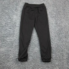 Weissman Pants Girls Large LC Black Style 14323 Dancewear Joggers Cuffs 25x25 