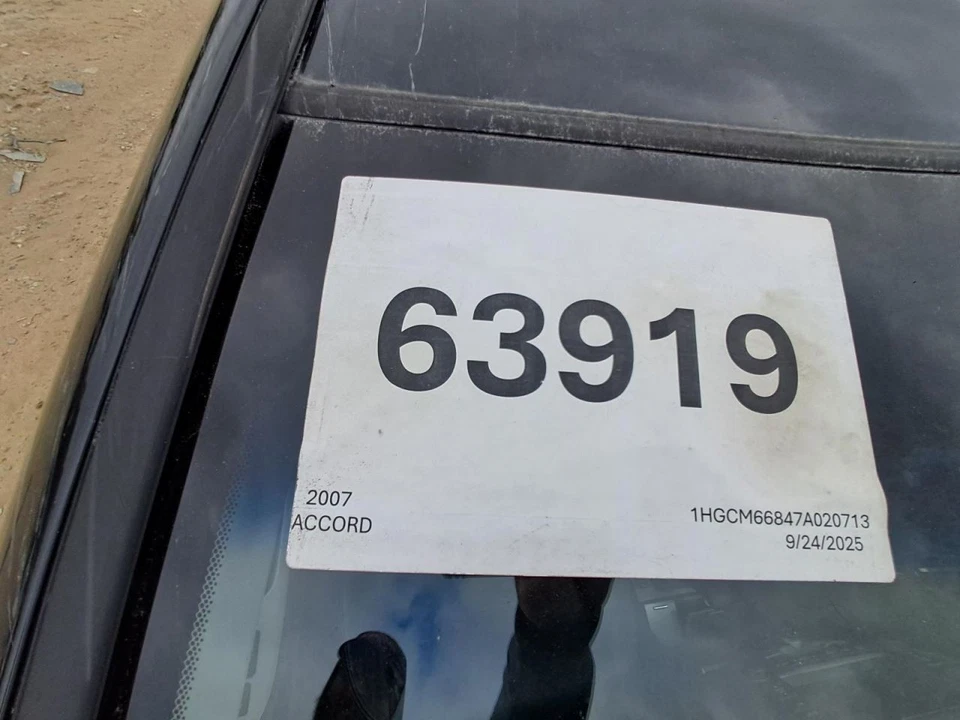 Puerta trasera izquierda del conductor eléctrica para 03-07 ACCORD 2729563 Foto 3 de 4