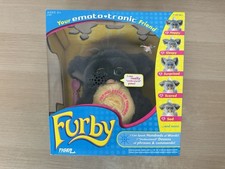 Tiger 2005 Furby Emotronic Friend: FIESTA - Pelliccia Nera, Occhi Blu - SIGILLATO - LEGGI