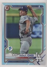 2021 Bowman 1st Edition Sky Blue Foil Hyun-il Choi #BFE-130 0rz7