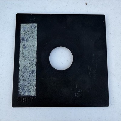Sinar 4x5 Flat Lens Board for Copal #0, Rectangular for Sinar View Cameras
