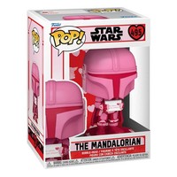 Star Wars Valentines Pop! Star Wars Vinyl Figur The Mandalorian 9 Cm