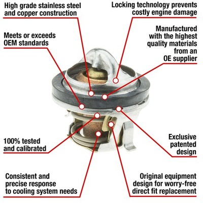 MotoRad 7306-180 Fail-Safe Thermostat