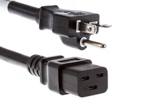 AC Power Cord, 5-20P to C19, 12 AWG, 6ft