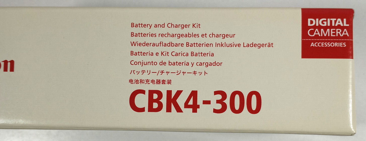 Canon CBK4300 Battery and Charger Kit , NEW, FREE Shipping in USA eBay