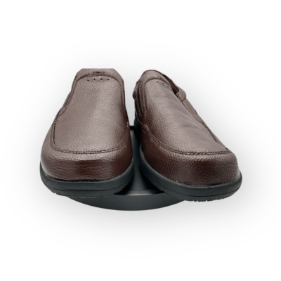 NWOT Nunn Bush Cam Moc toe slip-on cognac tumbled leather 