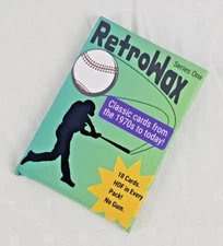RetroWax - Repackaged Baseball Cards! 1970s to today! HOF er in every pack!