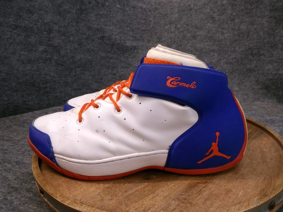 Nike Air Jordan Melo 1.5 Knicks Hogar Tenis Zapatos 631310-108 Para hombres Talla 11.5 Foto 4 de 4