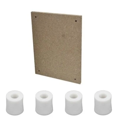 TEW Fire Retardant Consumer Unit / Meter Boards Varies Sizes c/w 4 x PVC Spacers