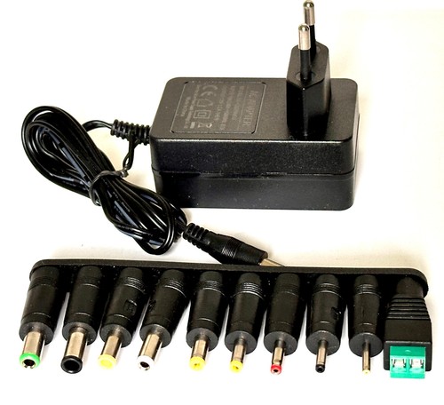 SA-1202000EU ALIMENTATORE UNIVERSALE ESTERNO 12V 2A CON 10 ADATTATORI MULTIUSO - Afbeelding 2 van 7