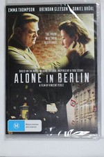 Alone In Berlin (2016 DVD) Emma Thompson-Brendan Gleeson Reg 4 New Sealed (D710)