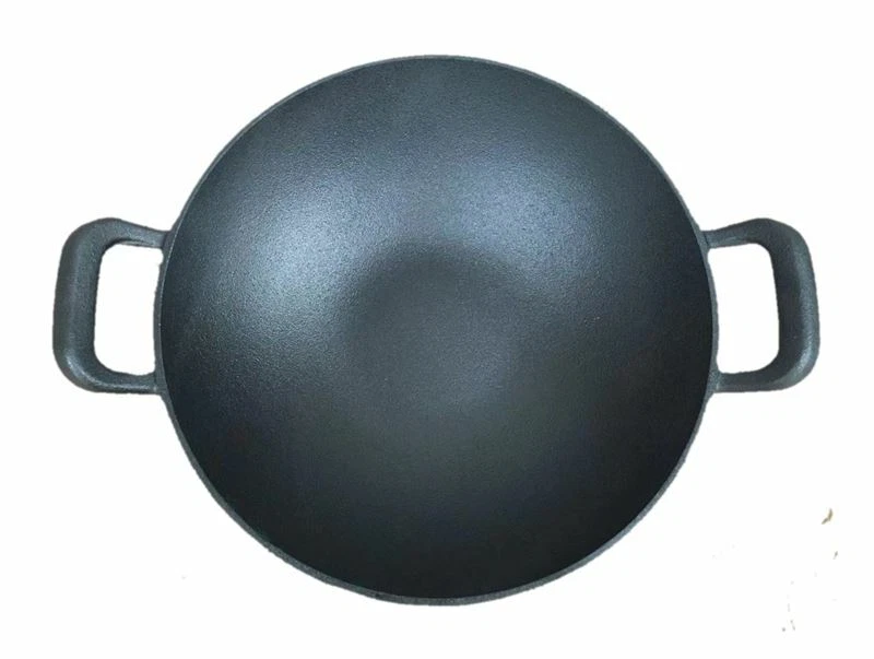 Solid Cast Iron Wok Rounded Cooking Pan Campfire Wok Camping Pan Cast Iron Pan
Opens in a new window