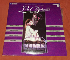 La Boheme "San Francisco Opera" - Mirella Freni  Luciano Pavarotti - Laserdisc