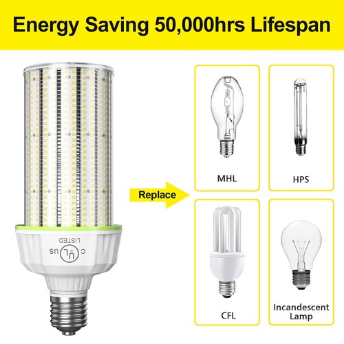 80W LED Corn Light Bulbs E39 Mogul Base For Commercial & Industrial Lighting - Picture 5 of 8