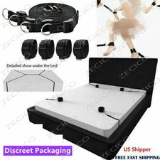 Bed Restraint Erotic Bondage Ropes Bed Kit BDSM Games Sex Toys for Couples US