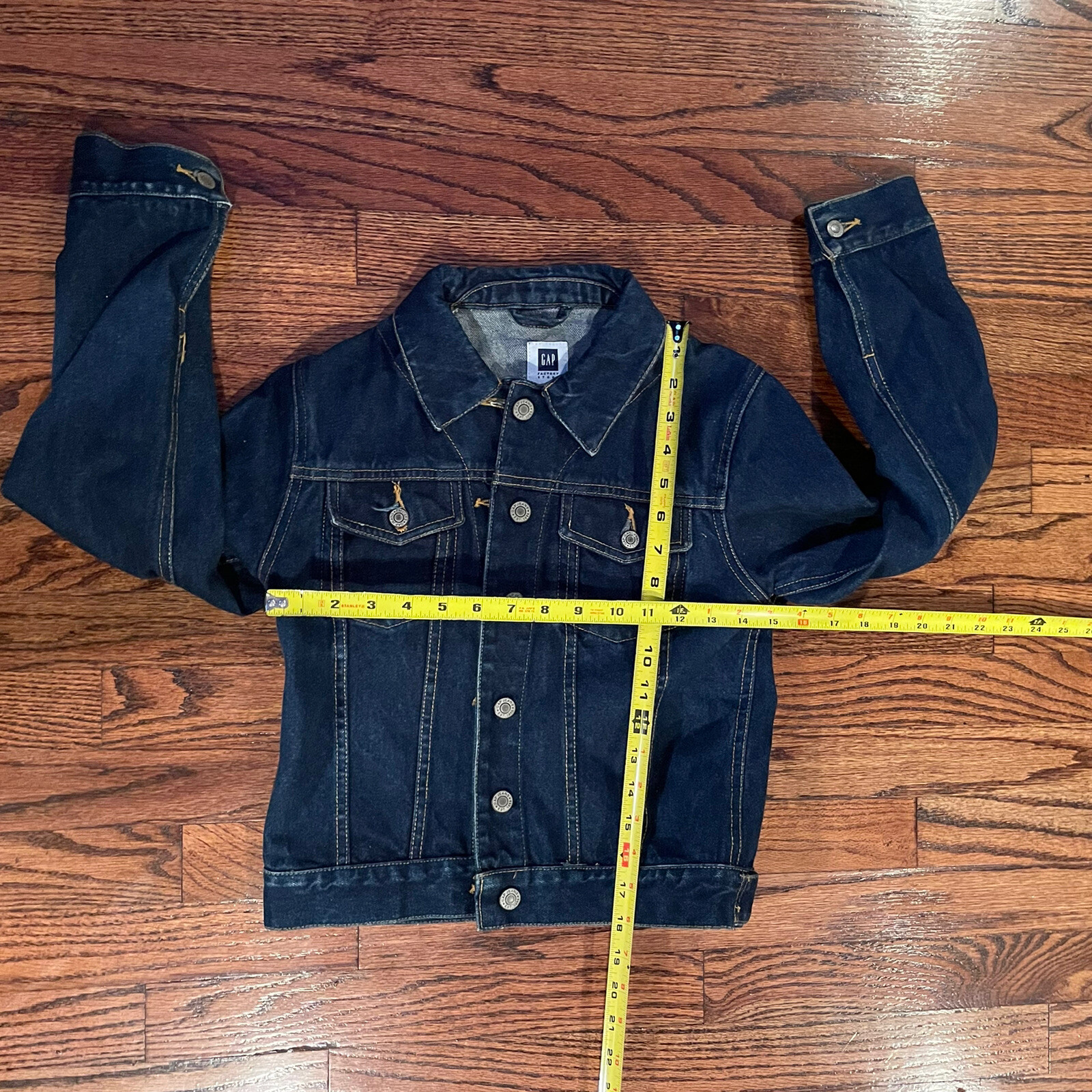 Gap Blue Denim Jacket GAP 2013 RN 54023 LARGE (10) Juniors EUC Pre Own