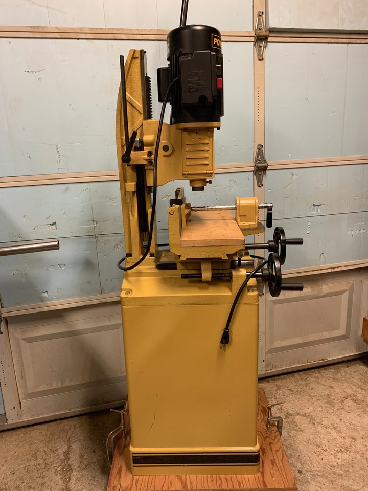 Powermatic Mortiser w/Stand Model 719A HEAVY DUTY single Phase 1hp, 115