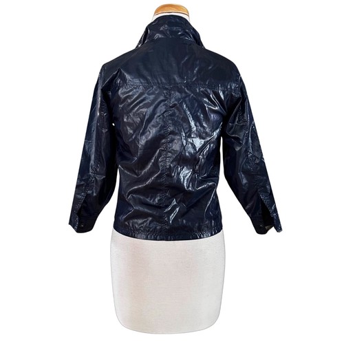 KENNETH COLE Reaction women’s black parka jacket Sz 7 - Picture 3 of 4