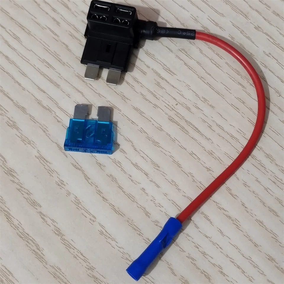 20 Sets 15Amp Standard ATC/ATO Blade Fuse 12V Car Add-a-circuit Fuse Tap Adapter - Image 3 of 4