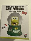 Sanrio Keroppi Mini Snow Globe 3.5" Hello Kitty And Friends Collectible New Gift