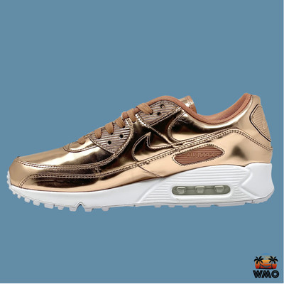 WM US 12.5 MN US 11 Nike Air Max 90 SP Shoes Metallic Pack Rose Gold BST DL  WMO! | eBay