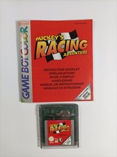 Thumbnail of ebay&reg; auction 396632308785 | Mickey's Racing Adventure Gameboy Color Spiel Gut Getestet mit Anleitung