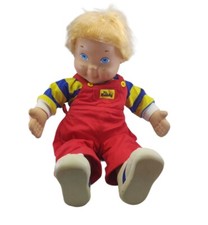 Vintage My Buddy A Real Pal Boy Doll Blonde Hair Blue Eyes  Plush Toy w Shoes