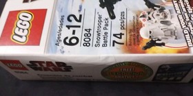 LEGO 8084 Star Wars Snowtrooper Battle Pack 74 pcs 2010 Factory Sealed 