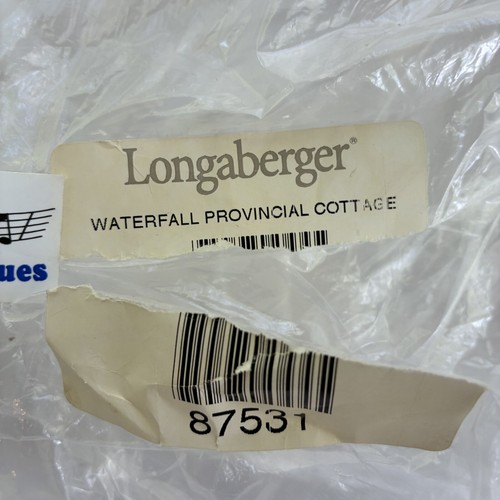 Longaberger Waterfalls Fabric Sample swatch: Provincial Cottage Collection Blue - Picture 13 of 14