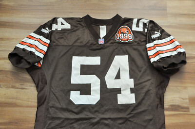 Chris Spielman Cleveland Browns PUMA Jersey Authentic NFL 1999
