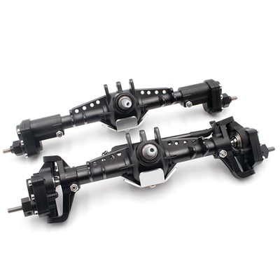 KYX Alloy Vorne Hinten Portalachse Axle für Axial SCX10 II AX90046 1/10 RC Auto