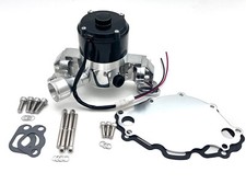 Sb Ford Electric Water Pump 289 302 351w 35gpm High Volume Alumium Polished Kit