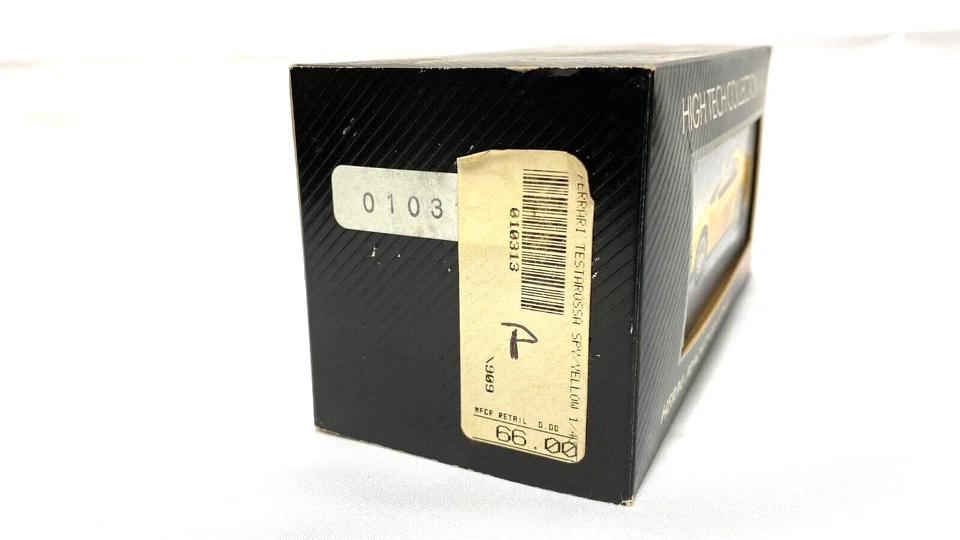 全新 旧货 法拉利 Testarossa Spyder,黄色 1: 43 比例 压铸 010313,Herpa — 第 2/4 张图片
