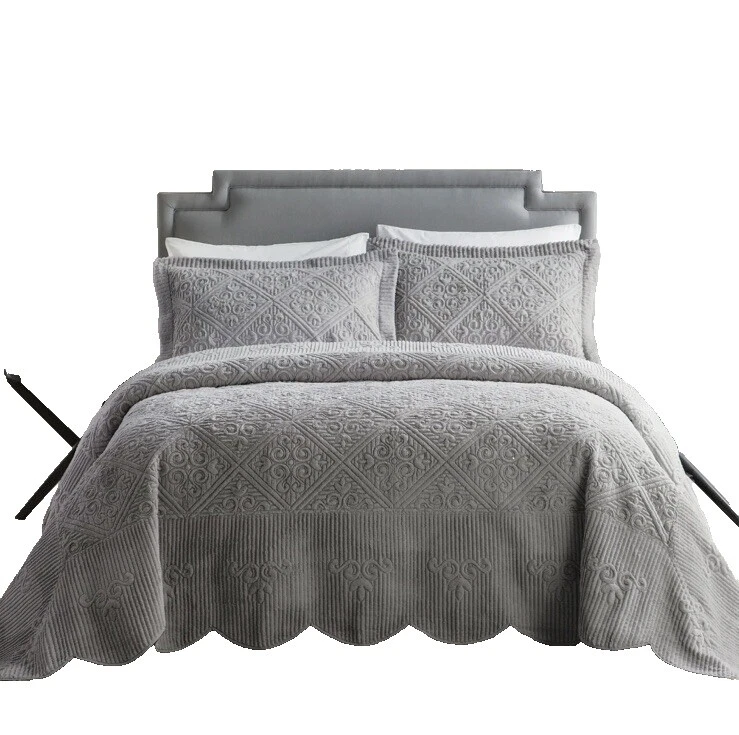 Pele Sintética King Quilts, Colchas e Cobre-leitos