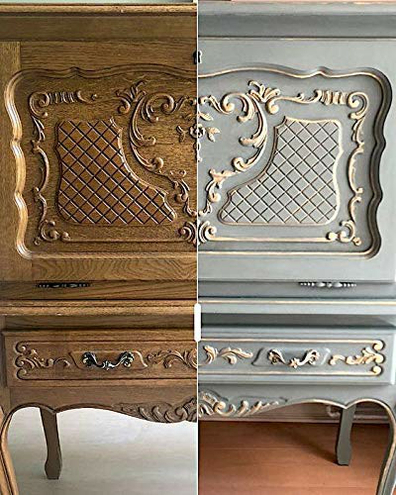 Shabby Chic Chalked Furniture Paint Matte Finish 8.5oz Antique