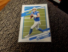 2021 Donruss Football Justin Herbert #70 Los Angeles Chargers