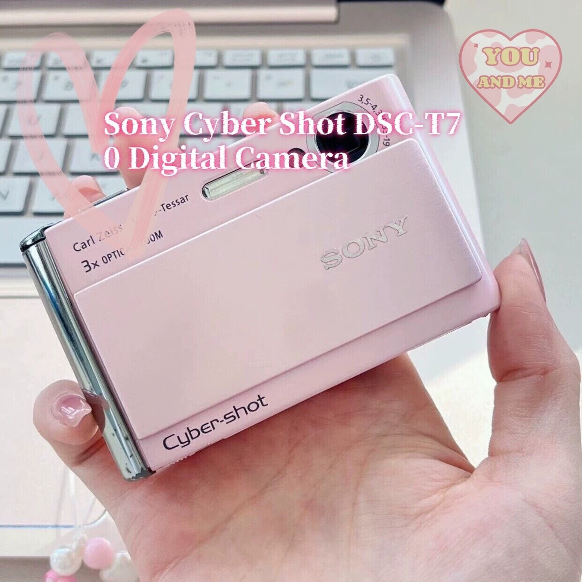 PINK Sony Cyber Shot DSC-T70 Digital Camera | eBay