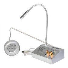 Retekess TW103 Window Speaker Mic Counter Intercom System Bank Office Restaurant