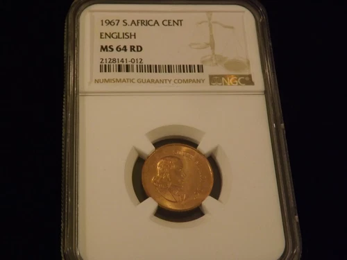 1967       East   Africa       Cent   NGC MS 64 RD