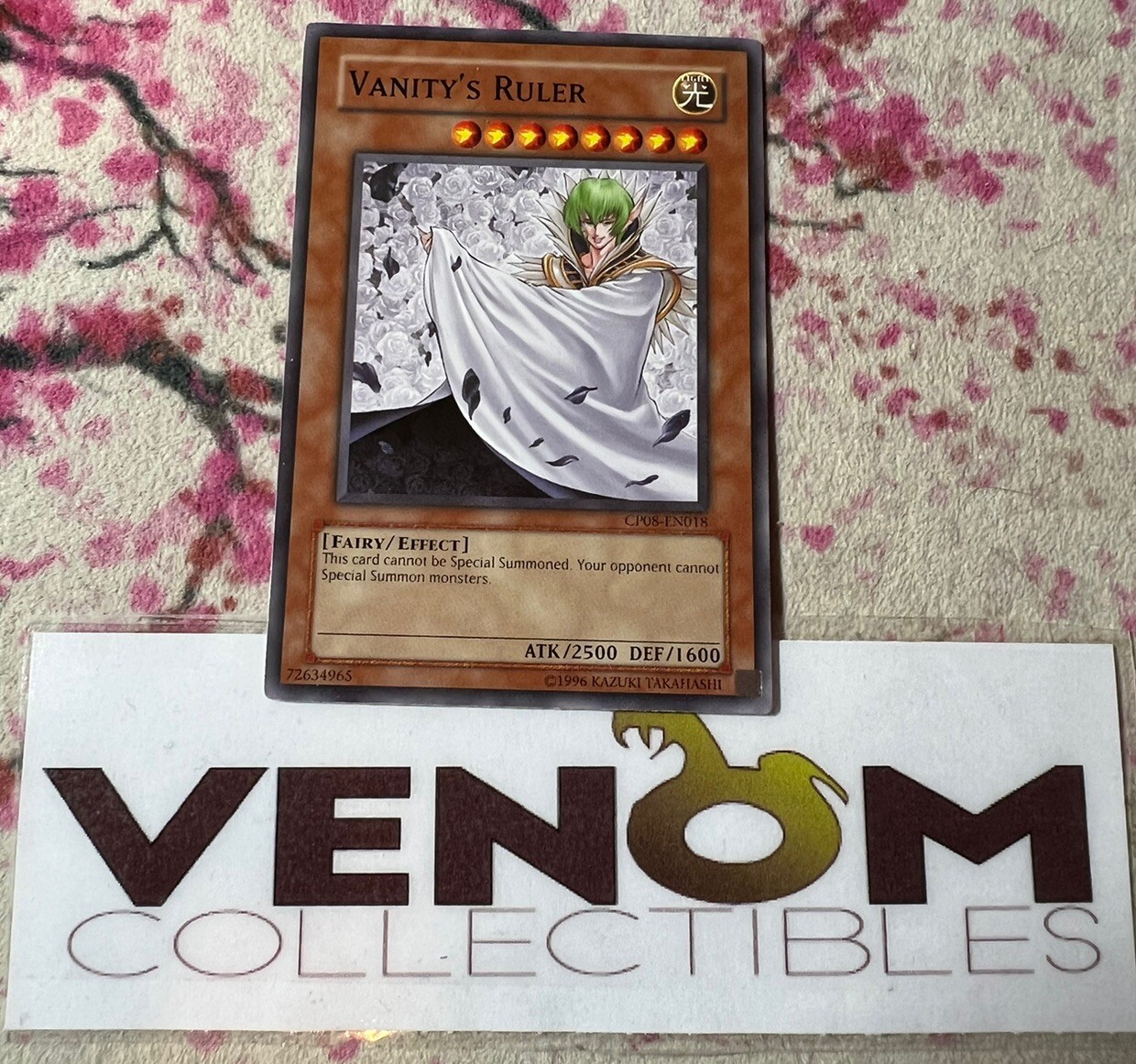 1x (M/NM) - Vanity's Ruler - CP08-EN018 - Common - Unlimited YuGiOh | eBay