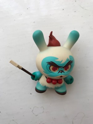 3'' Kidrobot Argyle Warrior Dunny Serie 2013 Scott Tolleson Figur Kunst Vinyl
