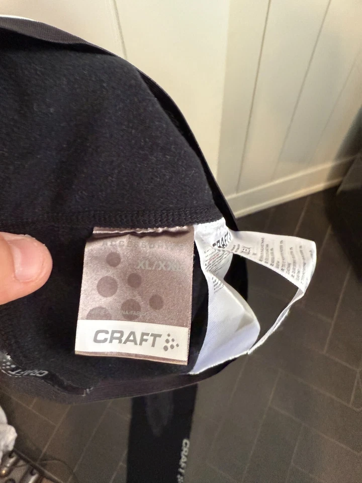 Calentador de rodilla de ciclismo artesanal - negro, unisex, XL/XXL, nuevo sin etiquetas Foto 2 de 2