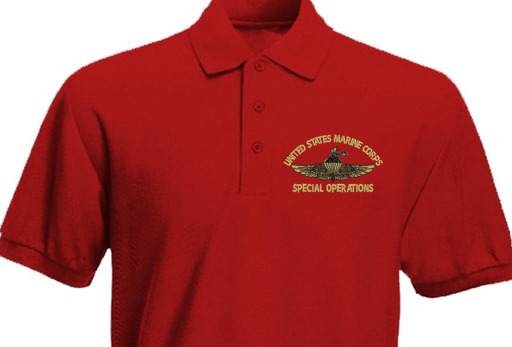 USMC Marine Corps Special Operations Wings with Torch Embroidered